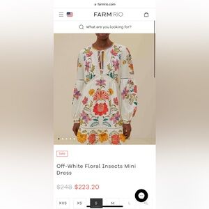 Farm Rio Floral insects mini